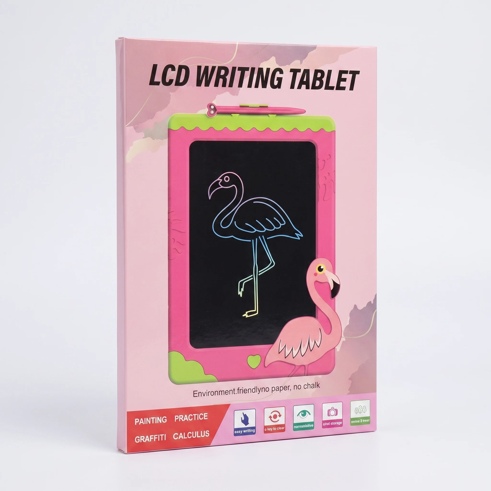LCD-планшет для письма (фламинго)